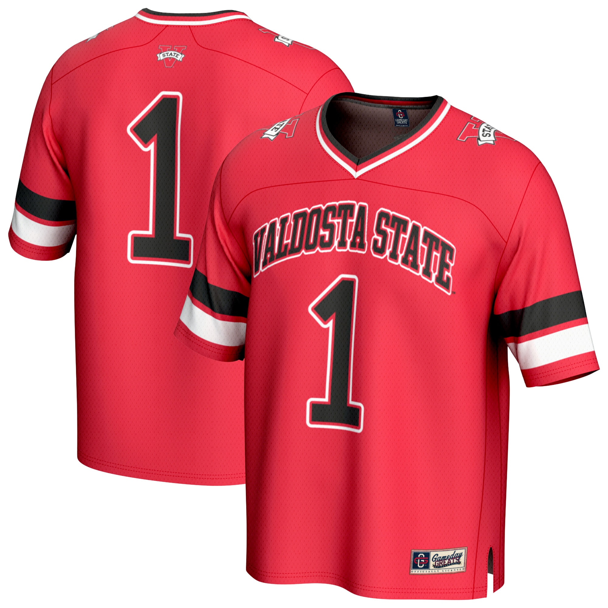 #1 Valdosta State Blazers GameDay Greats Youth Lightweight Collegiate Football Fashion 26/27 Football Jersey - Red