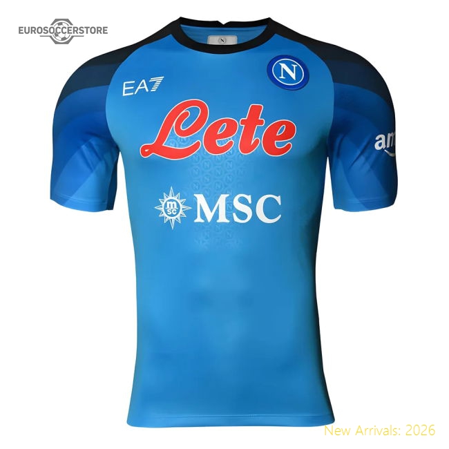 Napoli Fc 2022-23 Player Issue Home Shirt (xl) (good) - Premium Collection