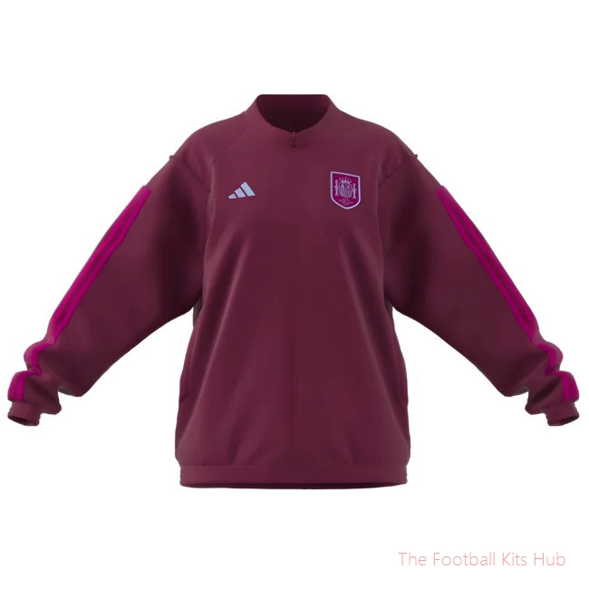 2023-2024 Spain Presentation Jacket (Maroon) - Ladies