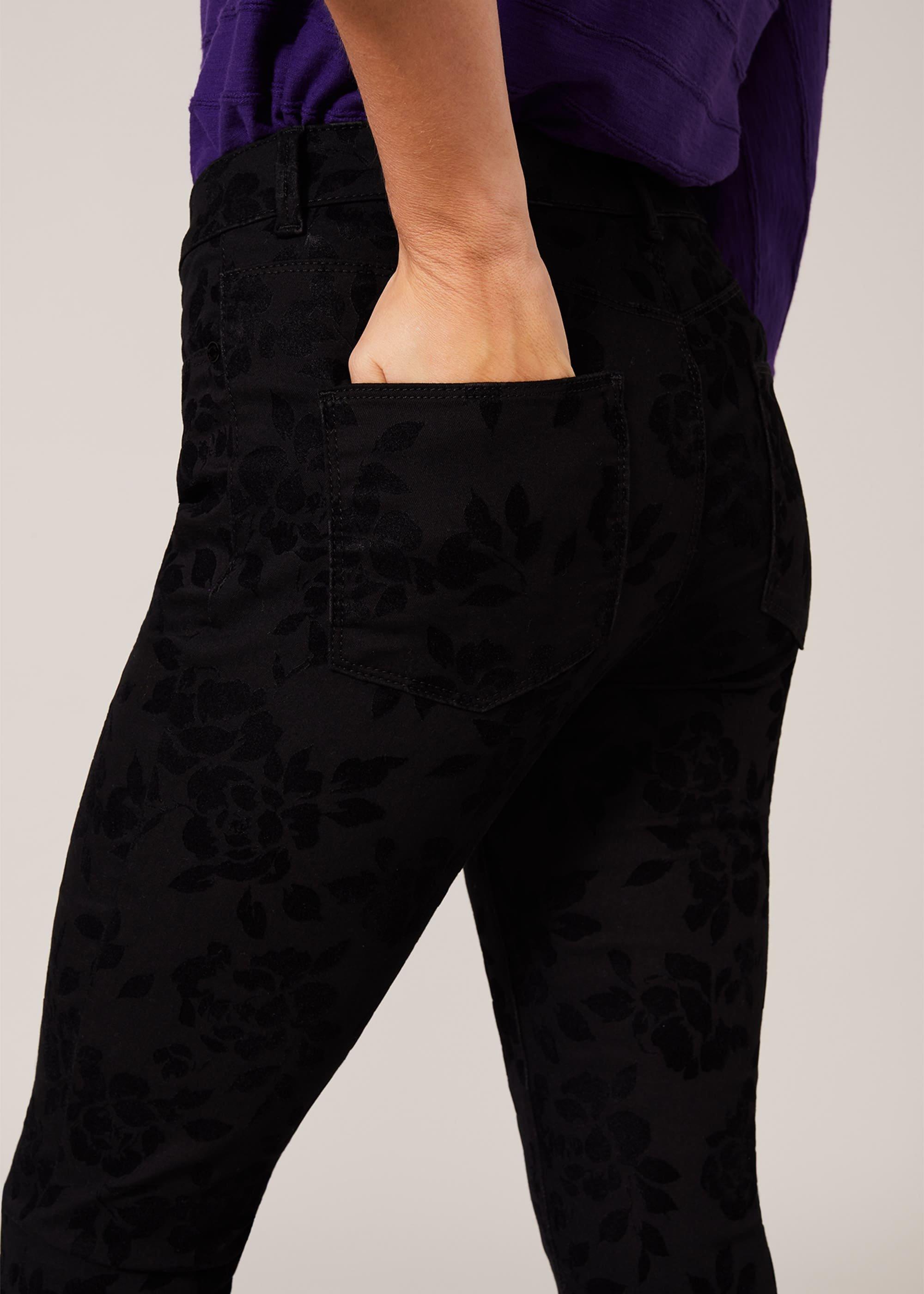 Rose Flock Jean