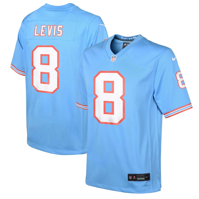 None Will Levis TEN Titans Iconic Affordable Jersey Football Apparel