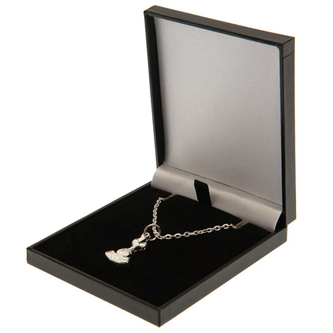 Adult Tottenham Hotspur FC Silver Plated Boxed Pendant