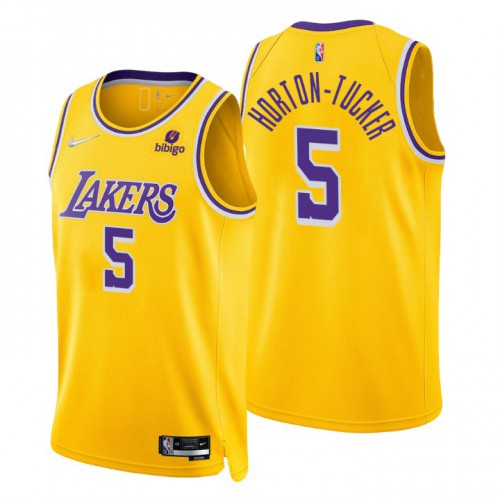 Lakers Gold Angeles Lakers #5 Nike Jersey - Discounted NBA Fan Apparel