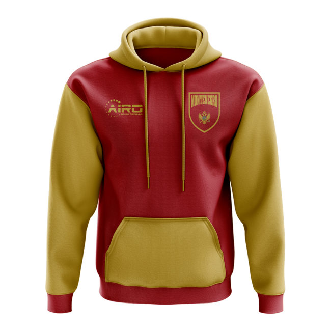 Montenegro Concept Country Football Hoody (Red) Authentic
