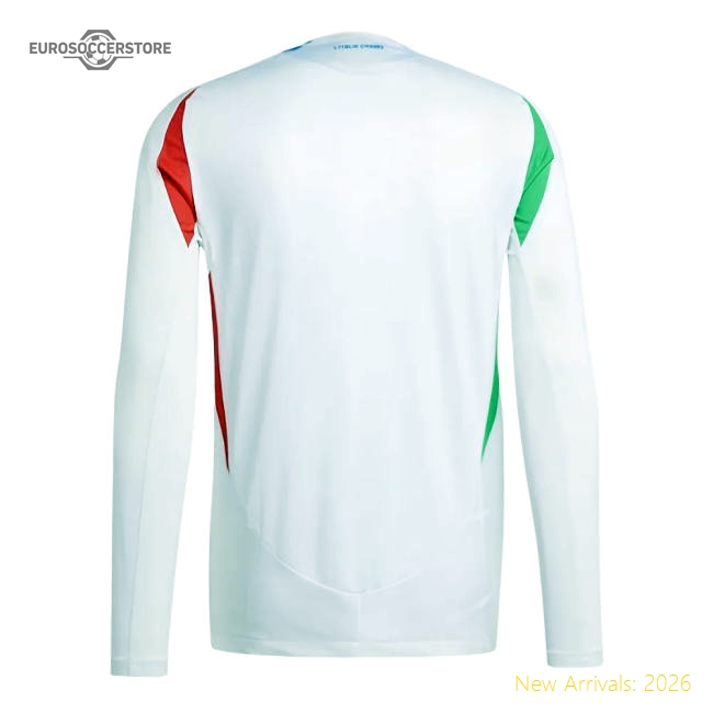 Italy Long Sleeve Away Kit 2024-2025 Fan Edition Jersey