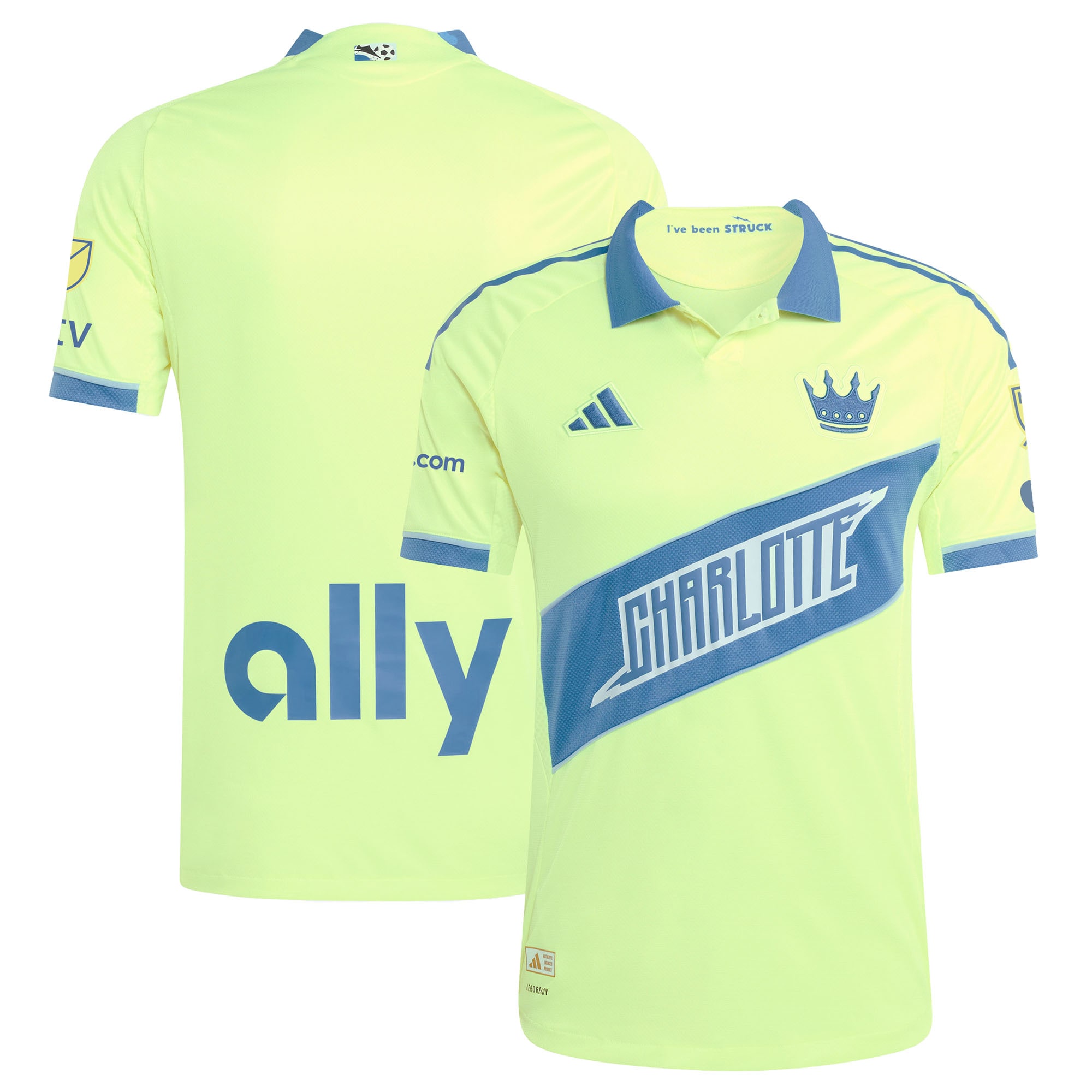 [SJH] Charlotte FC 2025 Third Authentic Jersey - Yellow