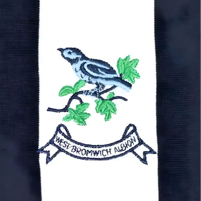 West Bromwich Albion Retro official style Shirt 1969-1971 (Unisex
