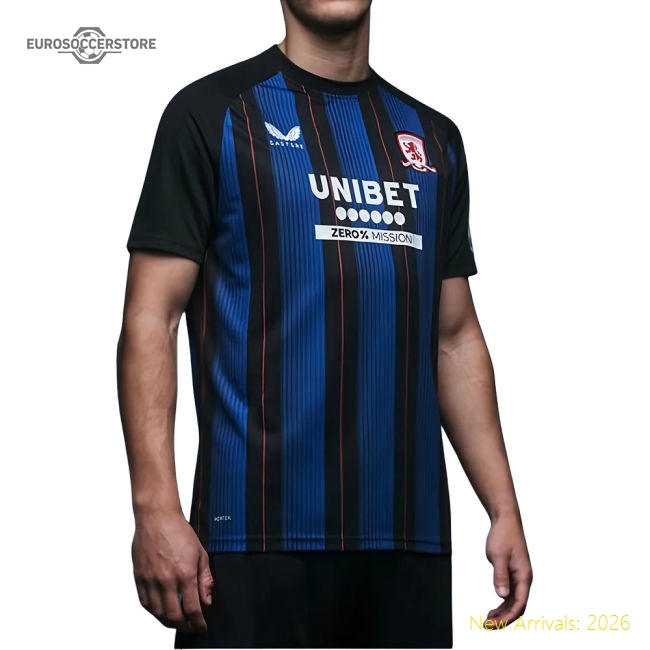 Top-grade 2025-2026 Middlesbrough Away Shirt (your Name)