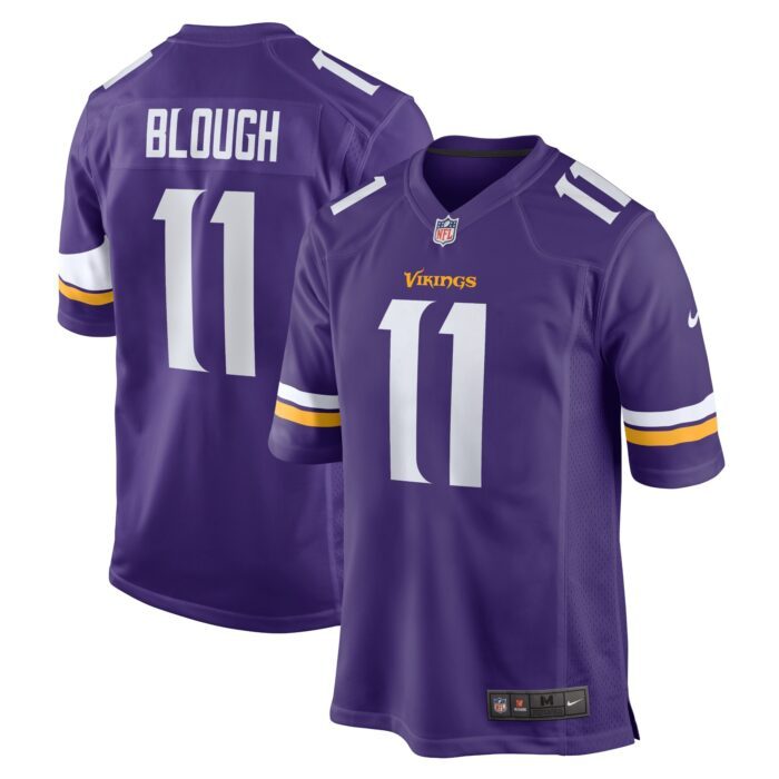 Men's Minnesota Vikings David Blough Nike Purple Home Game...