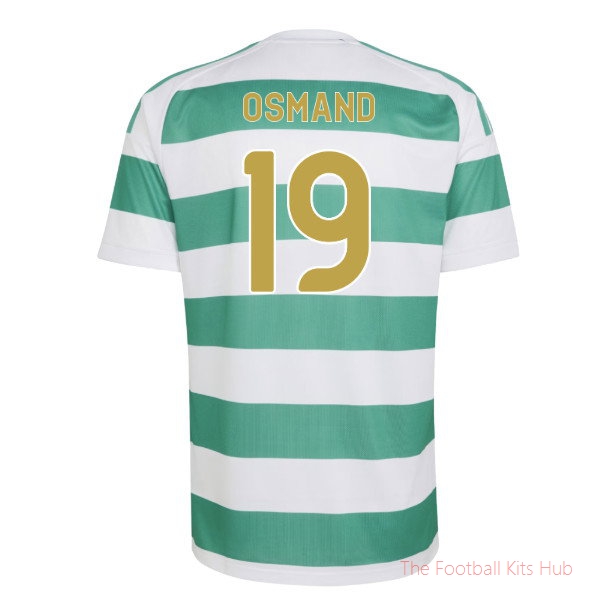 Soccer Stadium Performance Celtic 2026-2027 Home Shirt (Osmand 19)