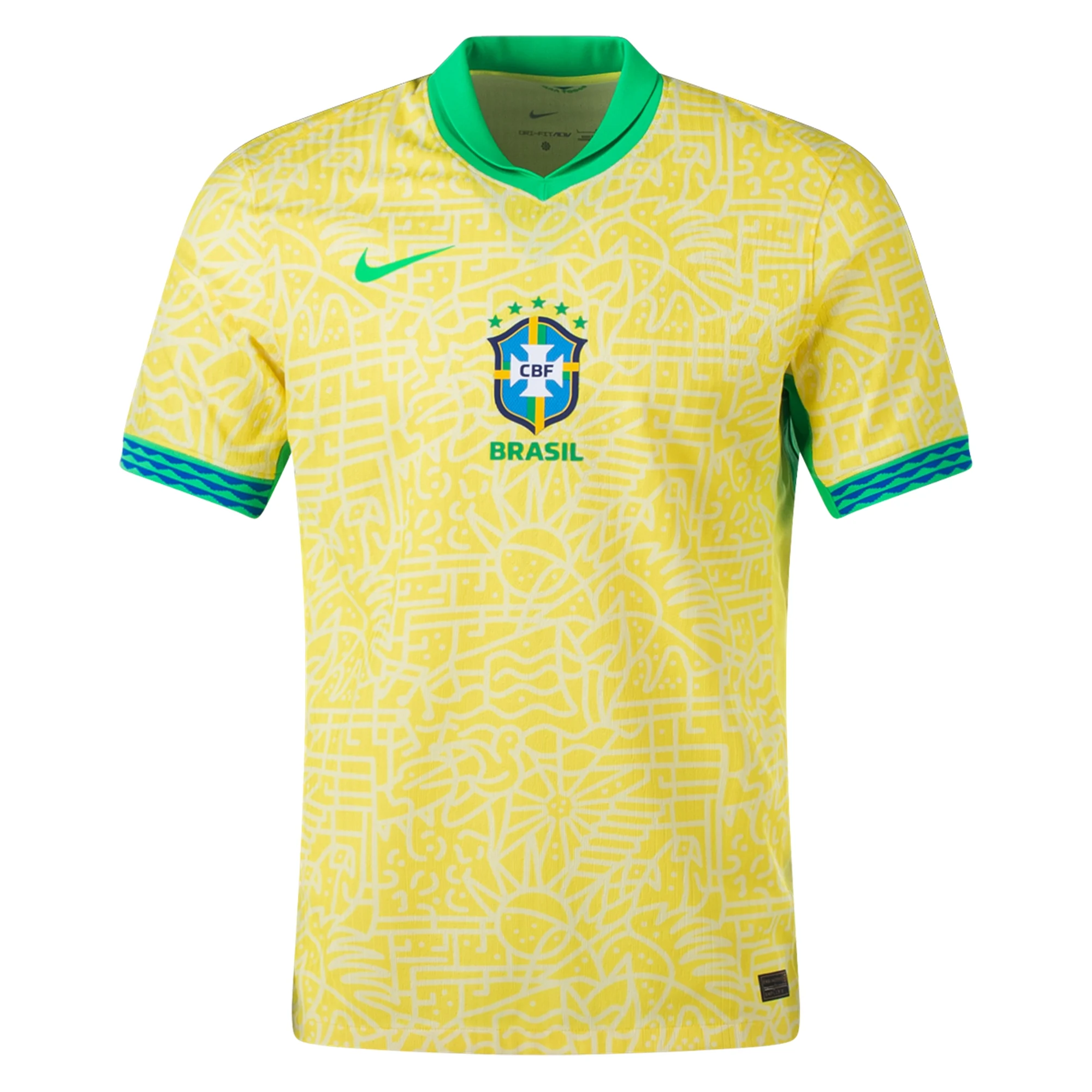 Brazil 2024-2025 Home Jersey –  Match Day Version S