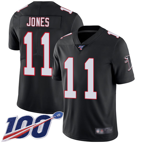 NFL A F Falcons Julio Jones #11 Limited Black Authentic Jersey
