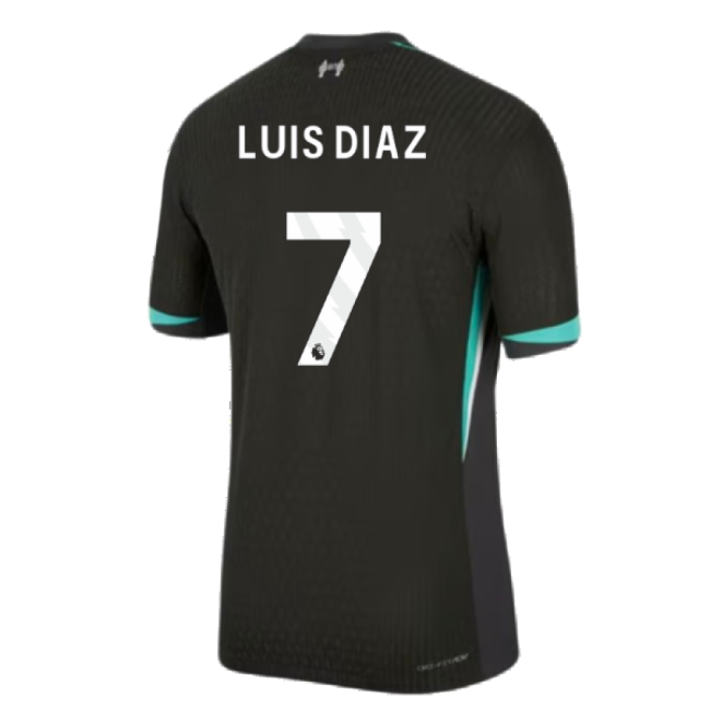 vintage 2024-2025 Liverpool Dri-Fit ADV Authentic Away Shirt (Luis ...