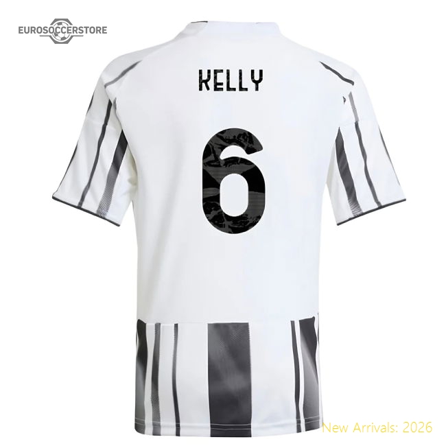 2025-2026 Juventus Home Shirt (Kids) (Kelly 6)