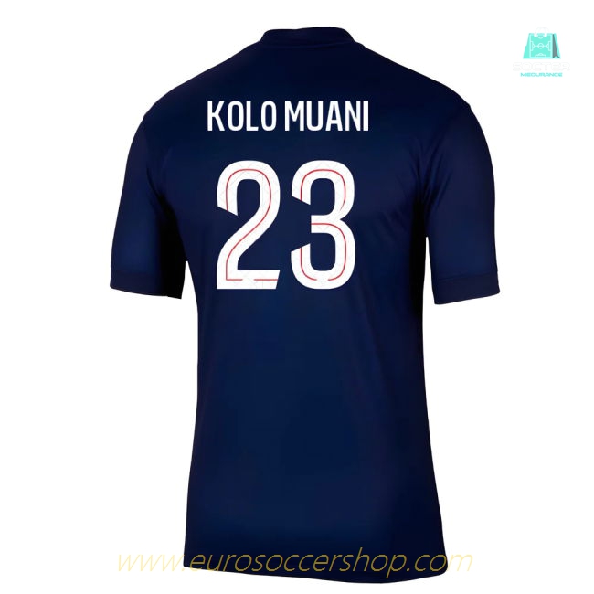 2025-2026 PSG Paris Saint Germain Home Shirt (Kolo Muani 23)