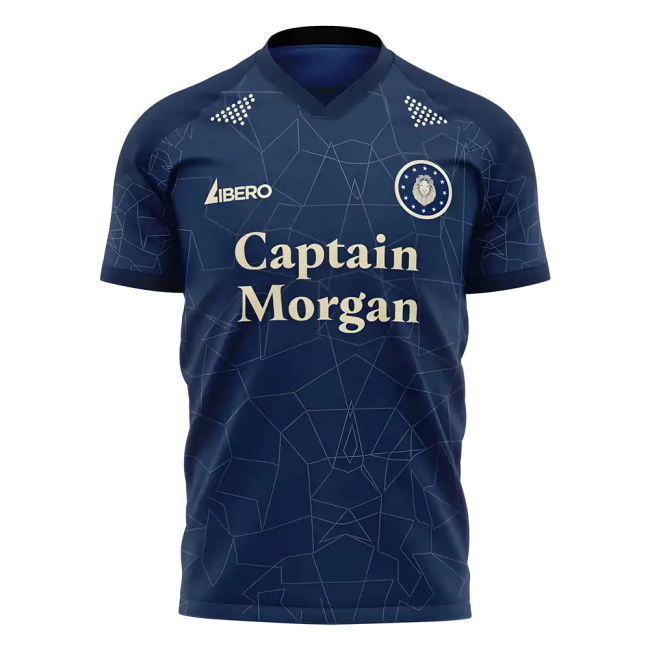 Certified Millwall 2025-2026 Home Concept Football Kit (Libero) - W...