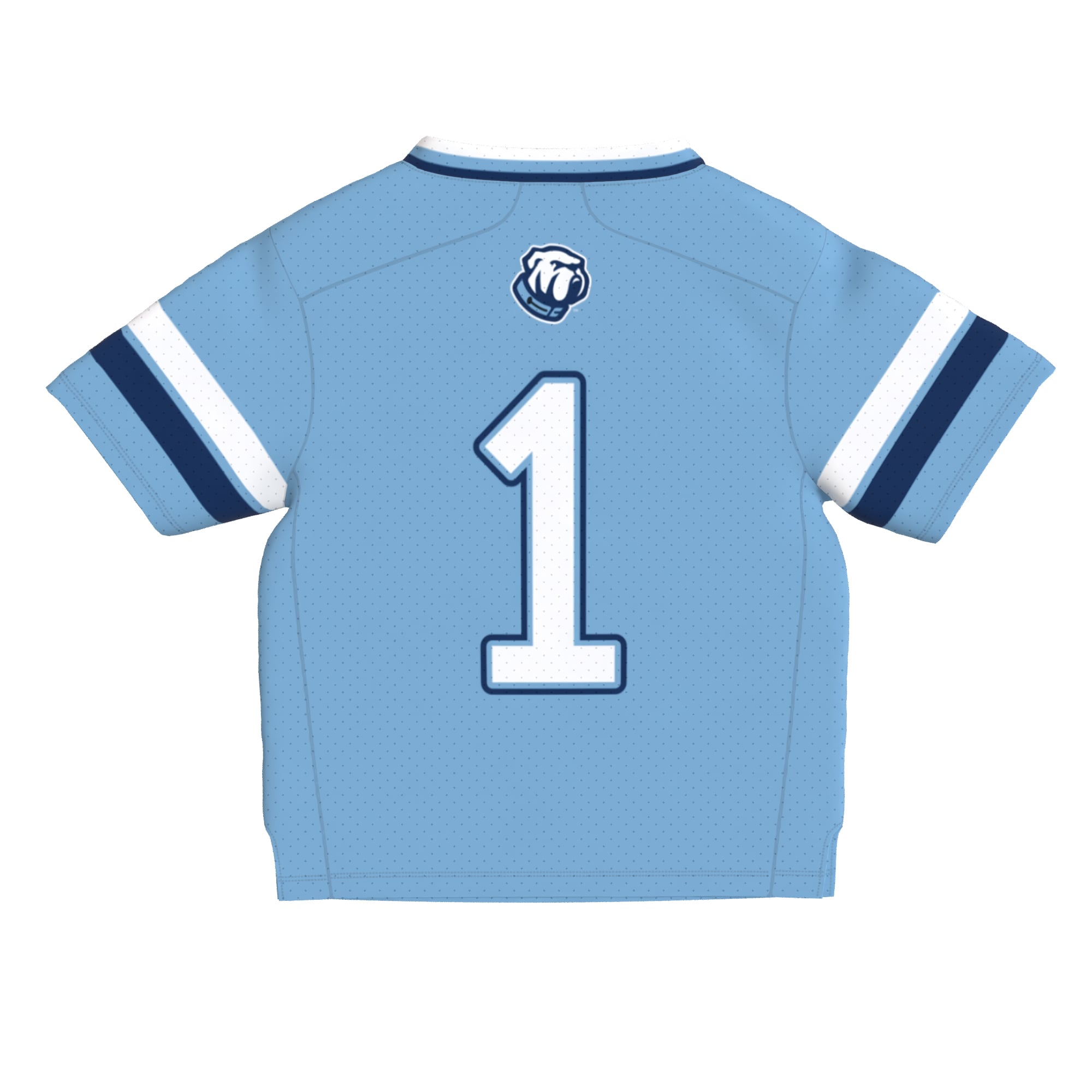 Infant Light Blue Citadel Bulldogs Lightweight Collegiate Football Fashion Jersey