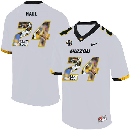 Men's None White 2024 premium Terez Hall #24 game jersey Jersey