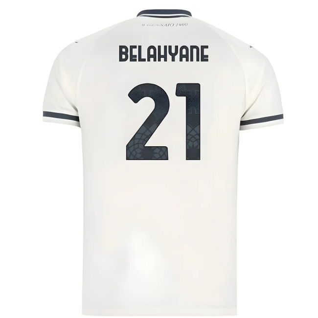 2025-2026 Lazio Away Premium Shirt (Kids) (Belahyane 21)