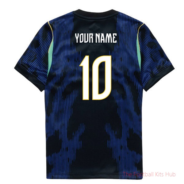 2026-2027 Brazil Away Mini Kit (Your Name)