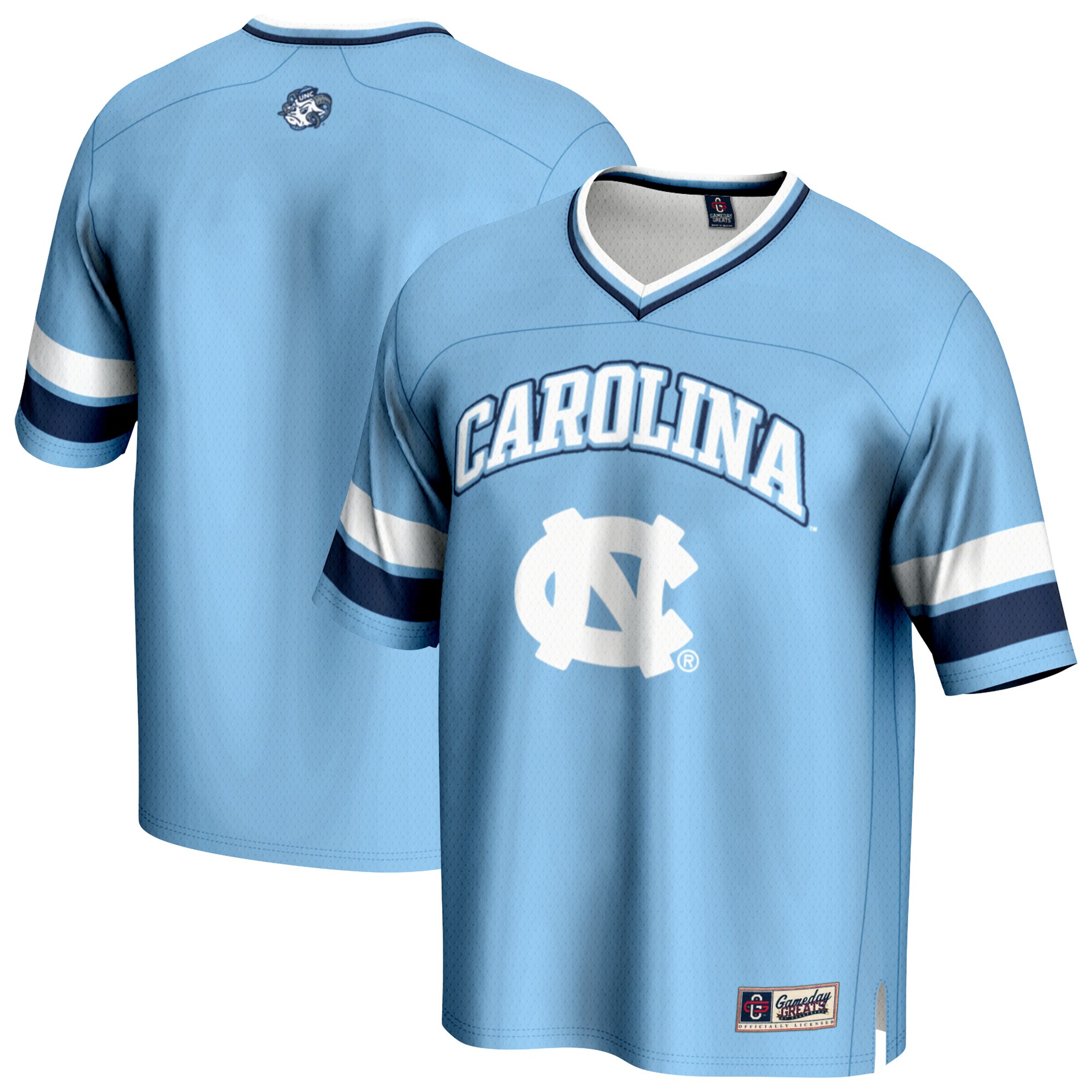 [DDG] North Carolina Tar Heels GameDay Greats Youth Football Jersey - Carolina Blue