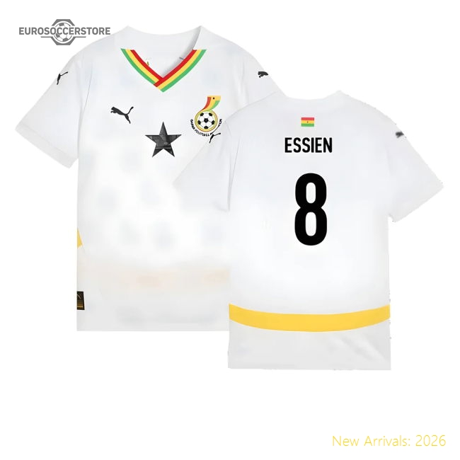 Official Ghana Kids 20242025 Home Shirt Classic Drifit