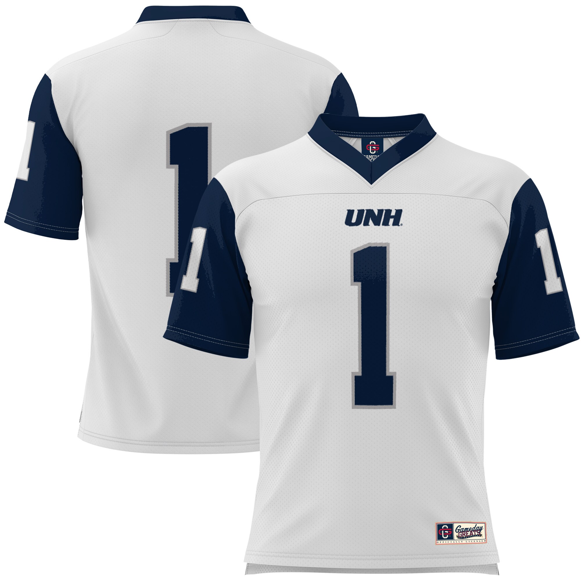 [DDG] New Hampshire Wildcats GameDay Greats Youth Football Jersey - White
