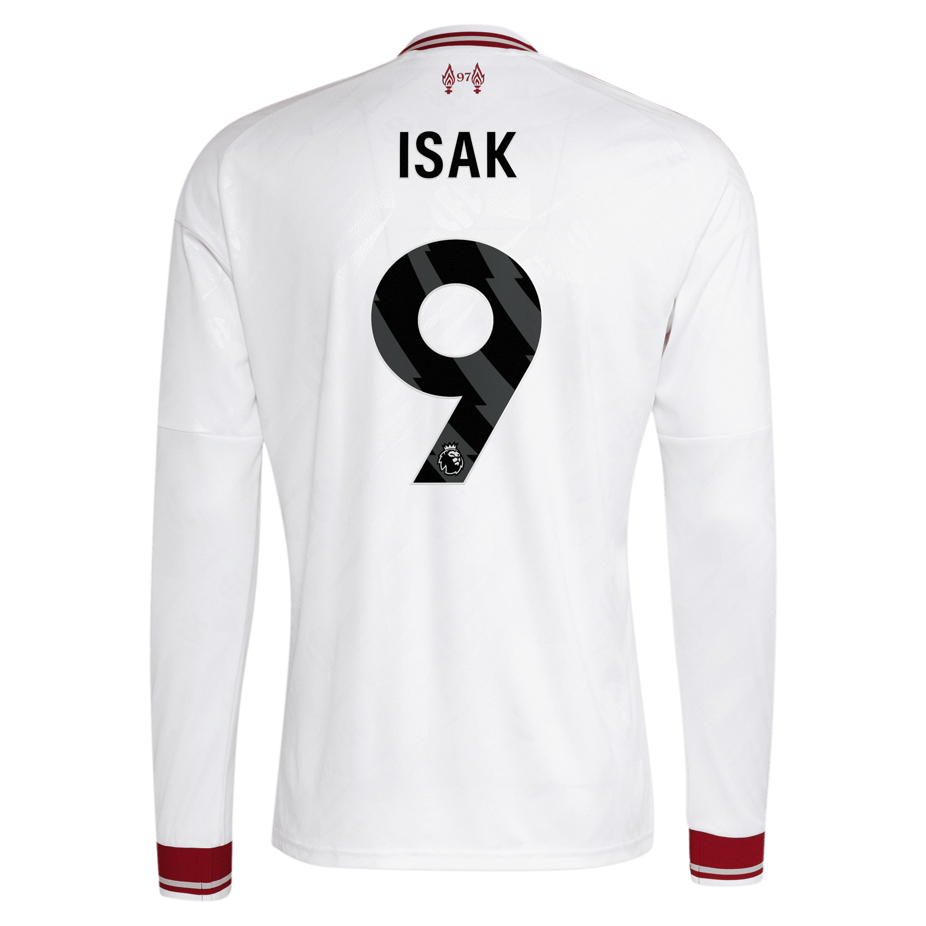 [SJH] Alexander Isak Liverpool 2026/27 Away Replica Long Sleeve Jersey - White