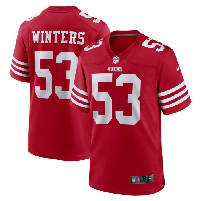Men's San Francisco 49ers Dee Winters Nike Scarlet Team Ga...