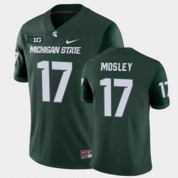 Men's None Tre Mosley #17 durabl Green 2024 replica Jersey home jersey