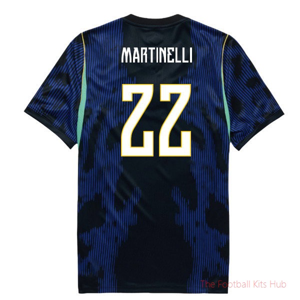 [LK] 2026/27 Brazil Away Shirt (Womens) (Martinelli 22)