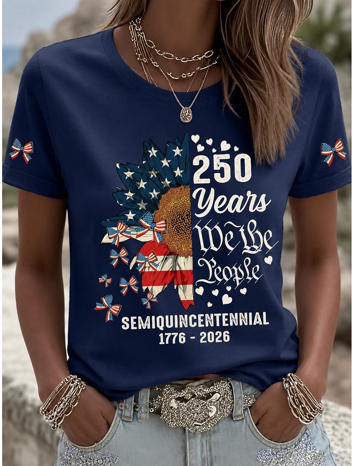 Independence Day Patriotic Women's Zip Up Sweatshirts Geometric Striped Active Fashion Casual Long Sleeve Crew Neck Regular Tops Street Dailywear Zipper Print White Spring Fall Winter