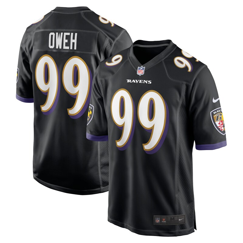 None Odafe Oweh Team Captain BAL Ravens Great Value Jersey Football Ap
