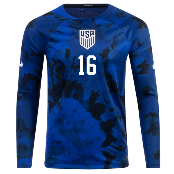USA 2022-2023 Season Away Soccer Jersey –  Edition S