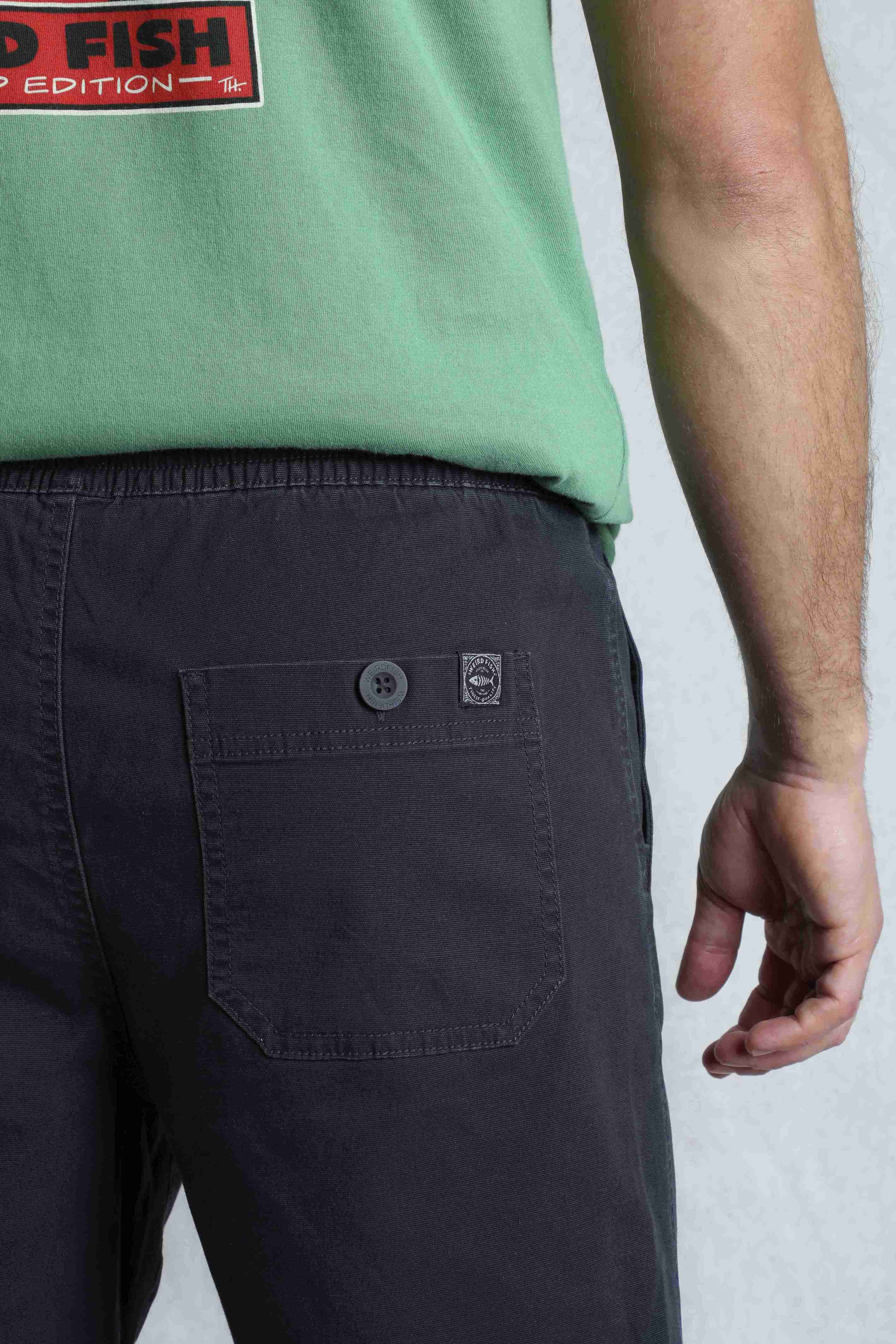 Weston Canvas Shorts Navy