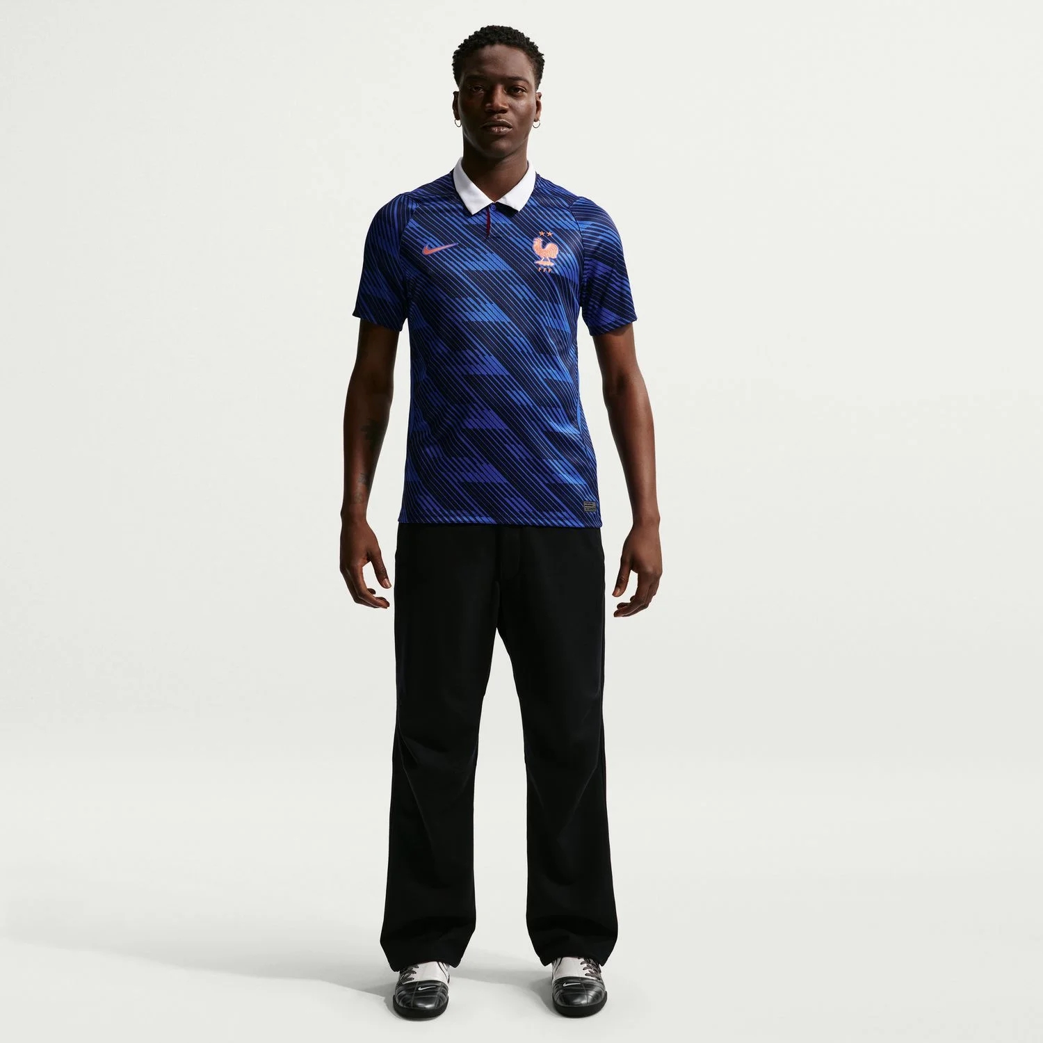 France 2026 Home Jersey Men's - FFF Heritage Edition Kit