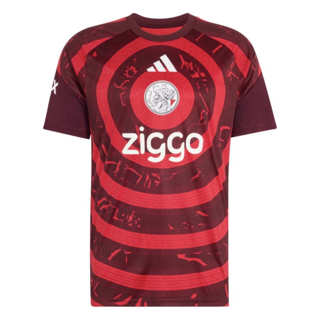 [DDJ] 2026-2027 Ajax Pre-Match Shirt (Red) (Your Name)