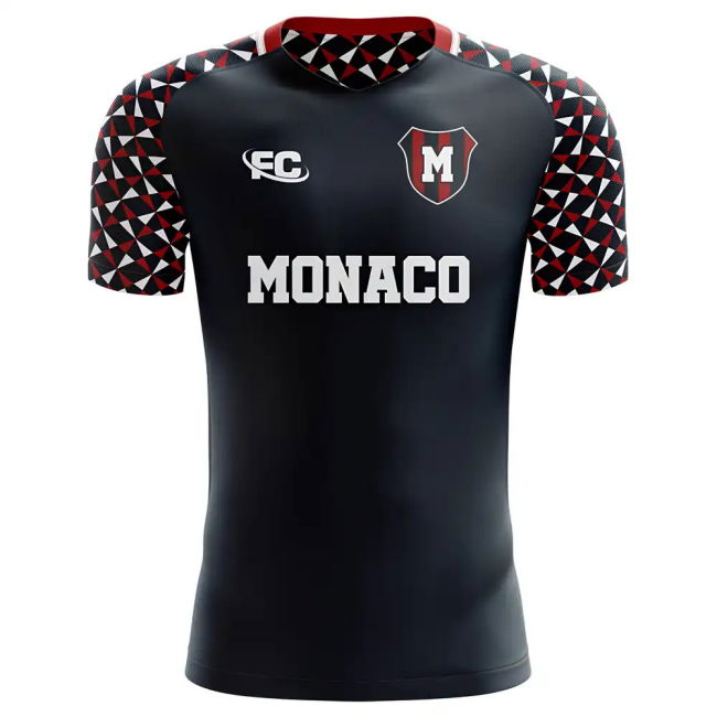 True Monaco Monaco #2022 Match Quality 2024-2025 Season Shirt Wonde...