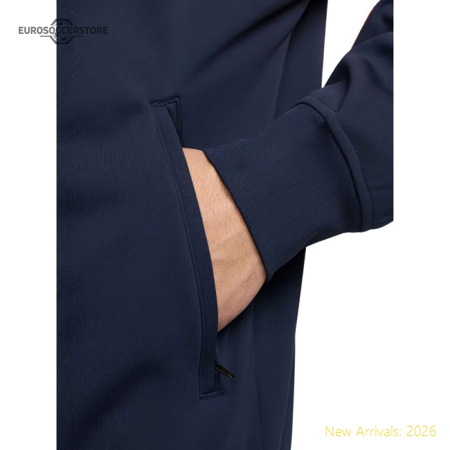 Match-Day 2025-2026 Barcelona Third T90 Dri-Fit Anthem Jacket (Navy)