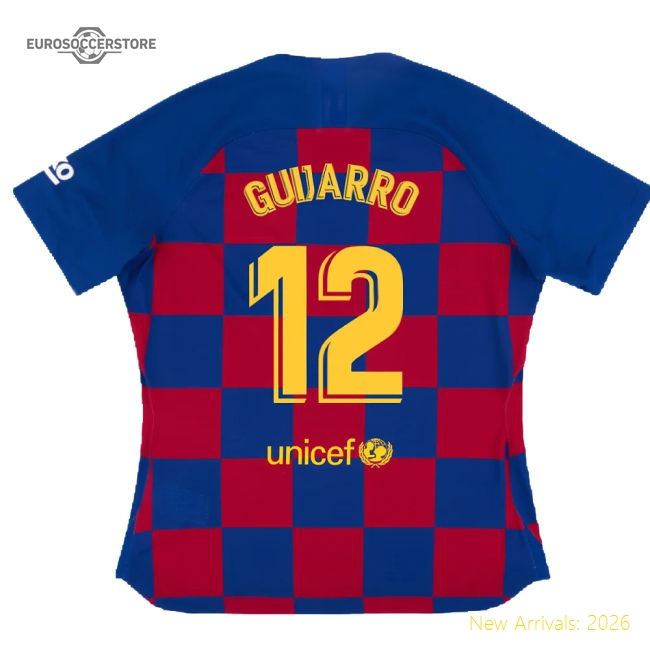 Barcelona Home Fan Version Womens 20 Womens Shirt Soccer Fan Gear