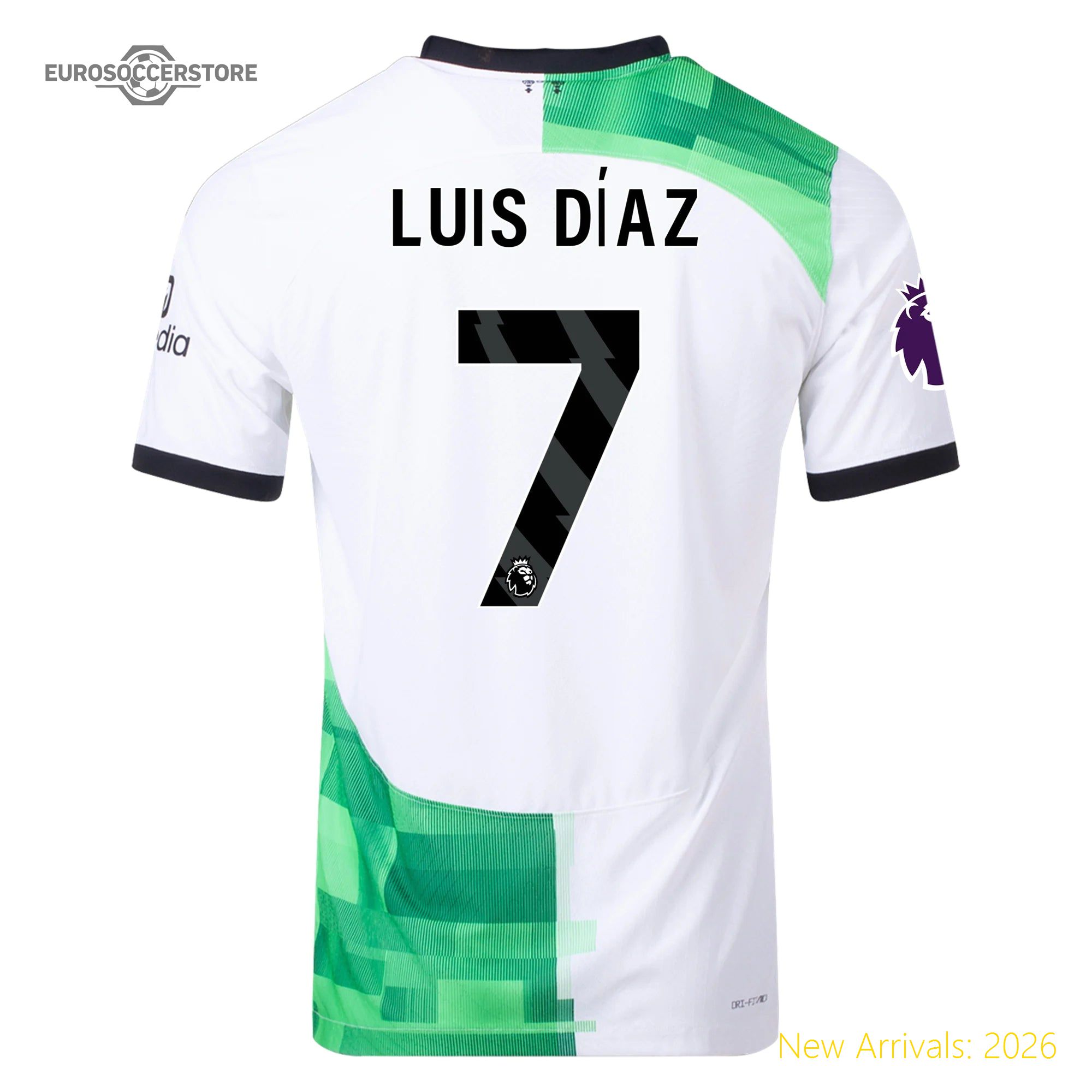 Men Liv Luis Diaz Liverpool Away Professional Away Jersey 2023