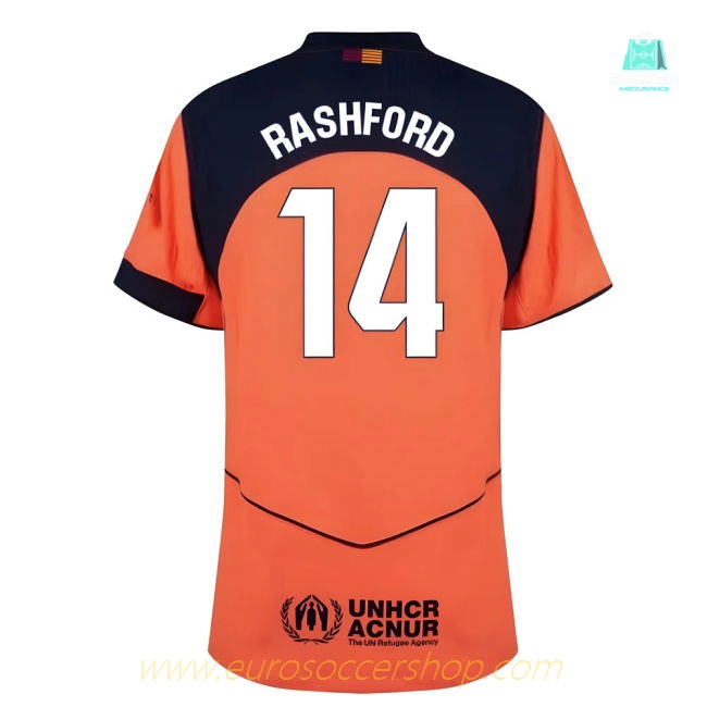 2025-2026 Barcelona Authentic Third Shirt (Rashford 14)