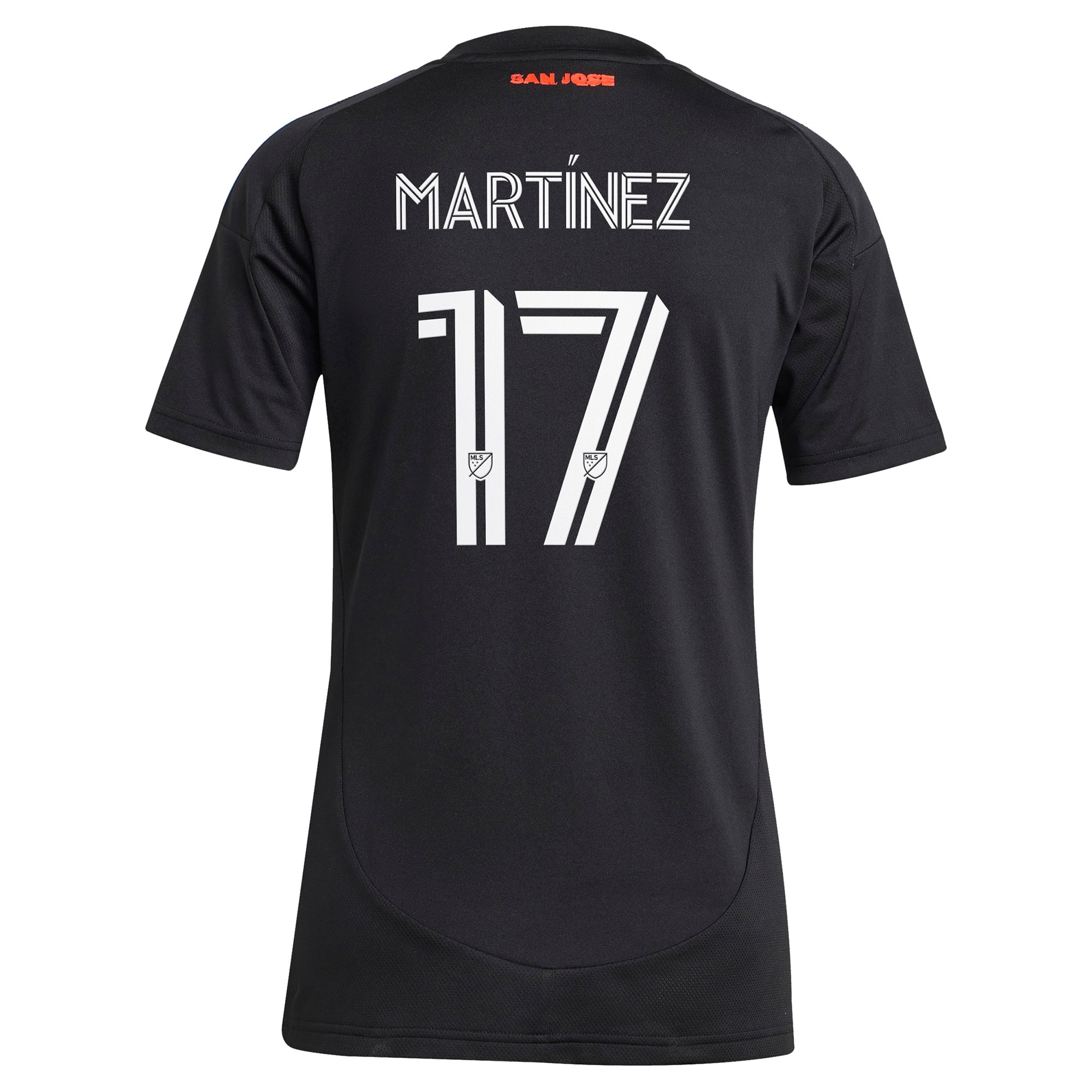 [LK] Josef Martinez San Jose Earthquakes Women's 2025 Headliner Replica Player Jersey - Black