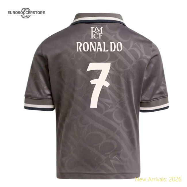 Real Madrid Children 2024 Third Jersey Shirt Football Fan For Football Supporter Supporter Collection