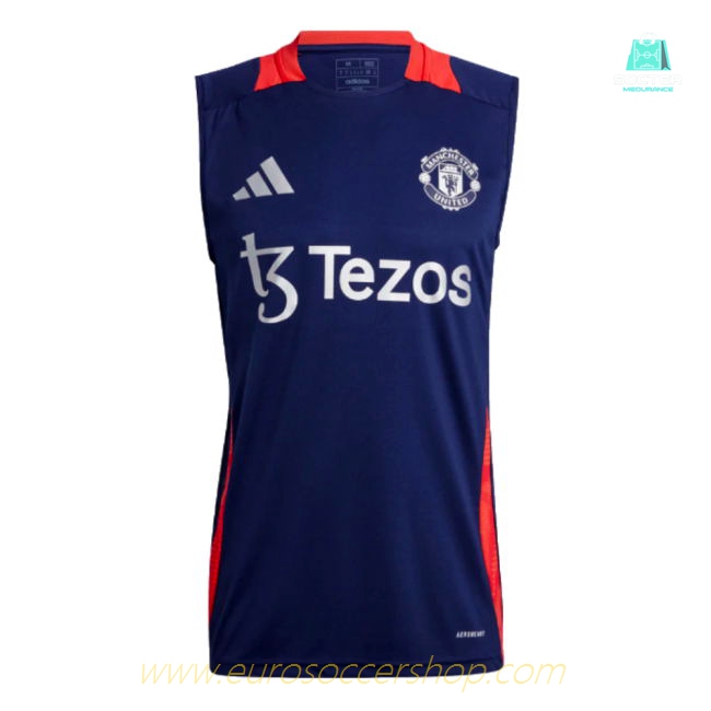2024-2025 Man Utd Sleeveless Jersey (Night Indigo) (Hojlund 9)