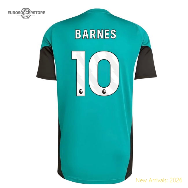 2025-2026 Liverpool Football Club Eu Training Jersey (Green) (Barnes 10)