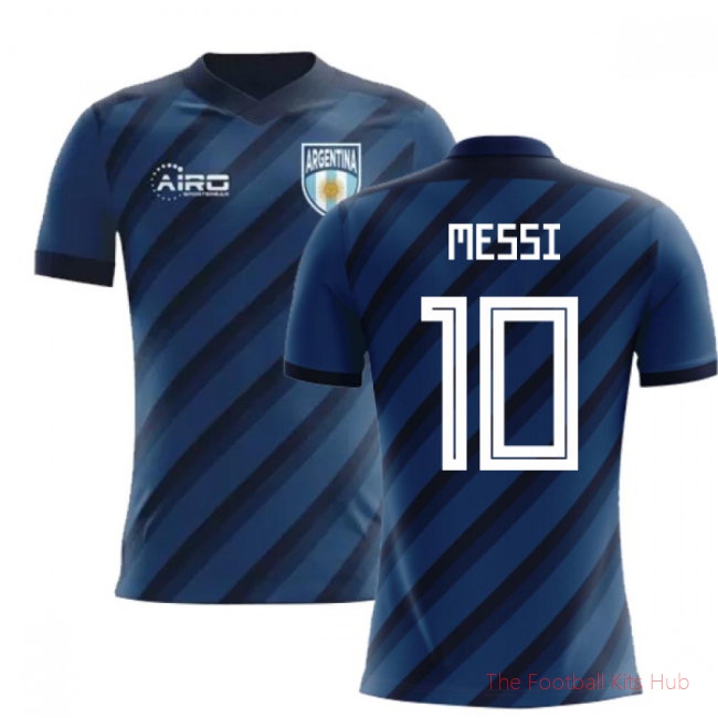 2025-2026 Argentina Away Concept Football Shirt (Messi 10) - Kids