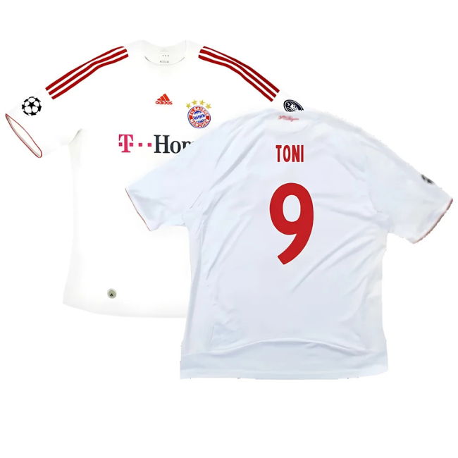 Rare Bayern Munich Third Limited Shirt 2008-2009 (Toni 9)
