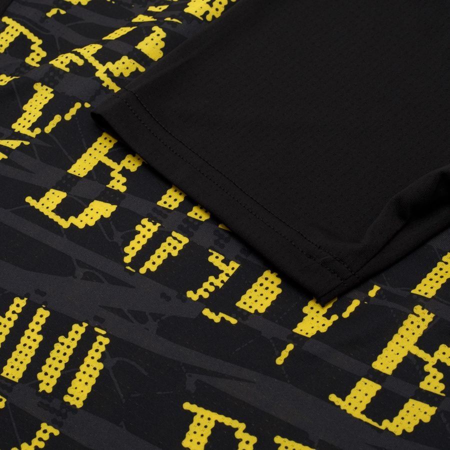 Dortmund Training T Shirt Pre Match Puma Jet Black/faster Yellow Kids