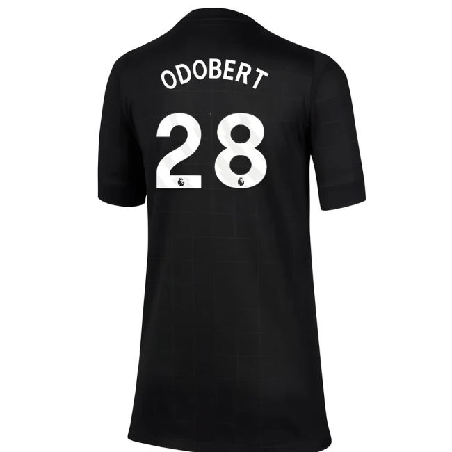 2025-2026 Tottenham Away Jersey (Kids) (Odobert 28)